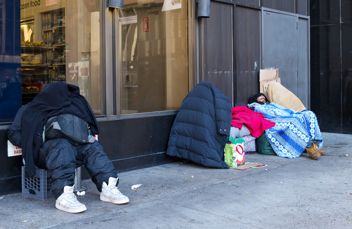 The number of NYC homeless sleeping outside is rising, but the news is